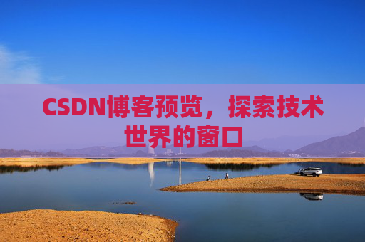CSDN博客预览，探索技术世界的窗口
